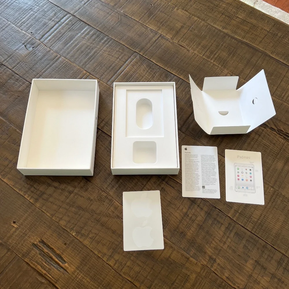 Apple iPad Mini 4 Box (Empty) for Display/Nostalgia/Keepsake